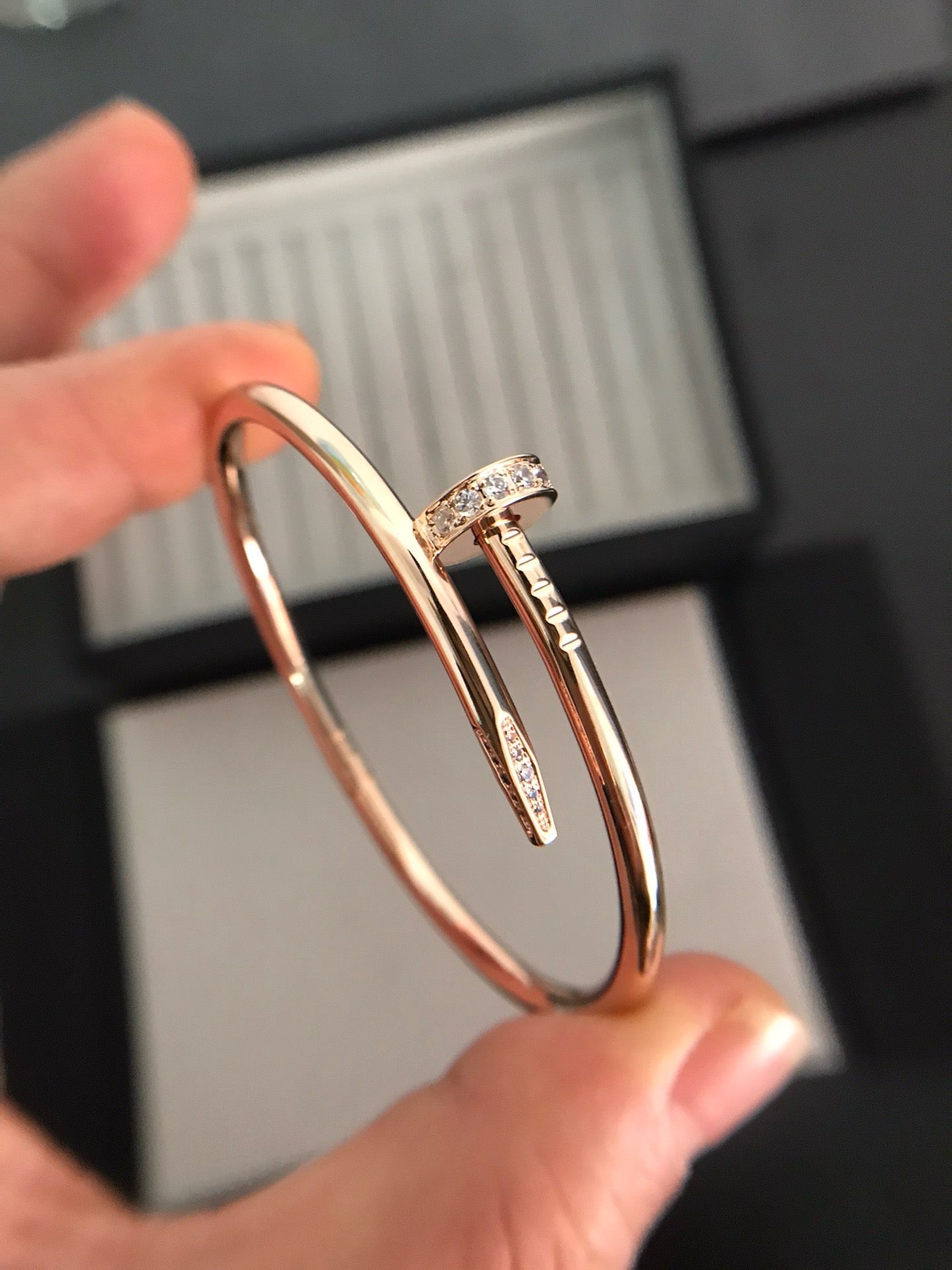 [AuraEcho Jewelry]JUSTE BRACELET 3.5MM DIAMONDS