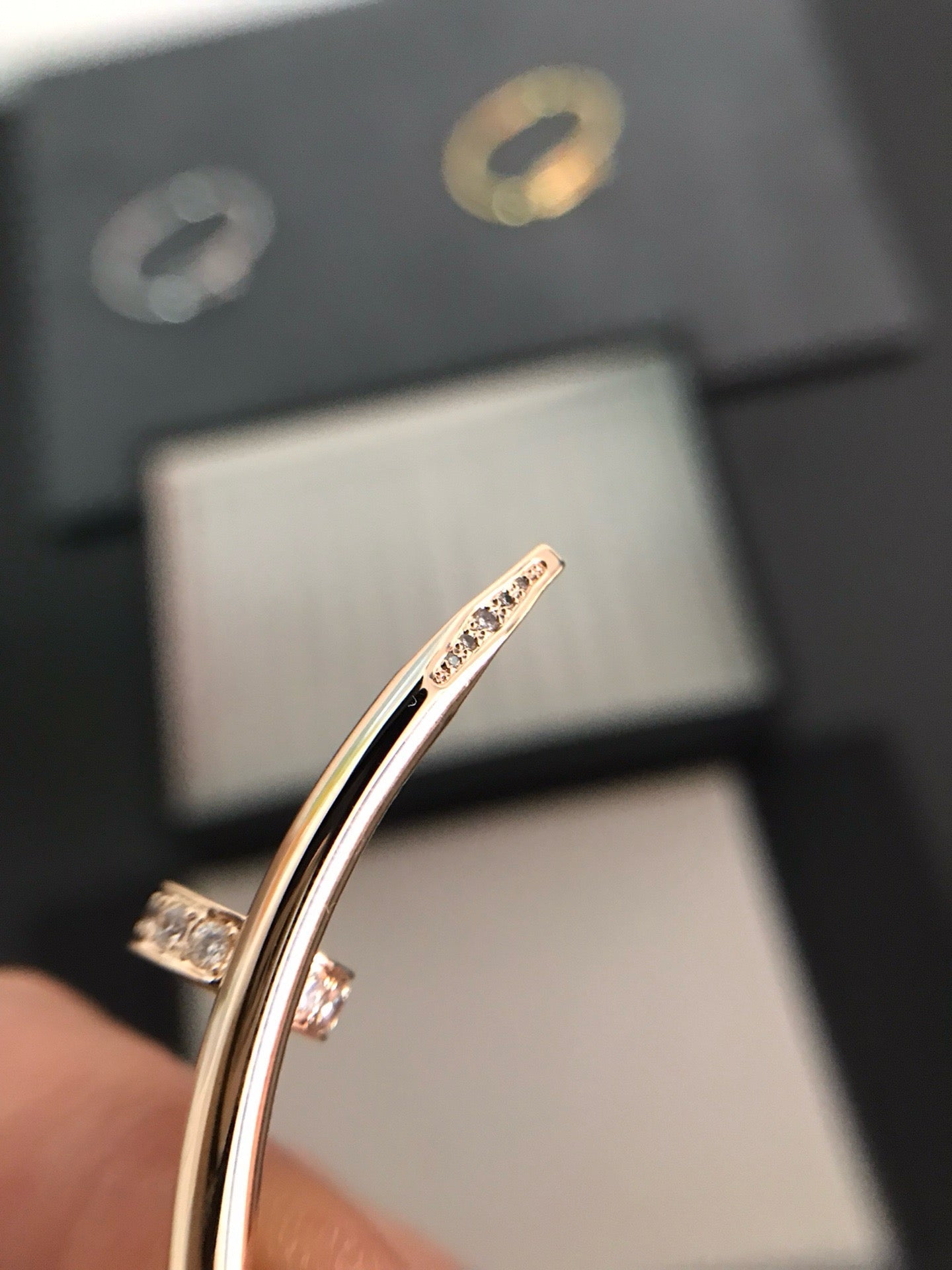 [AuraEcho Jewelry]JUSTE BRACELET 3.5MM DIAMONDS