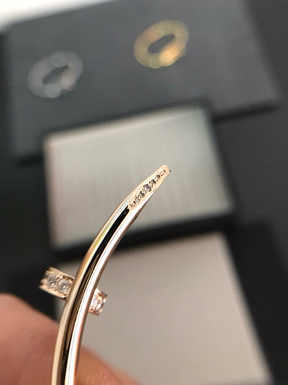 [AuraEcho Jewelry]JUSTE BRACELET 3.5MM DIAMONDS