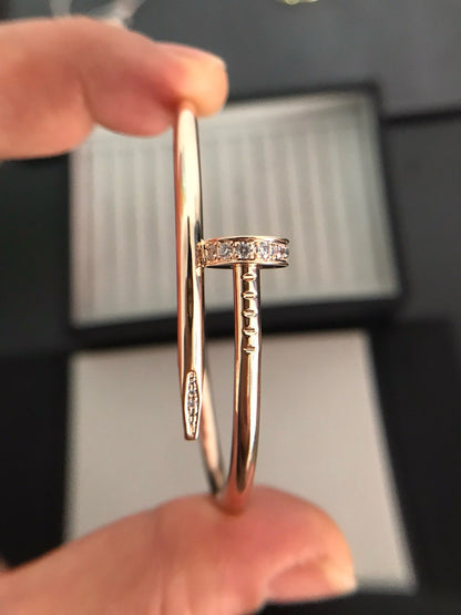 [AuraEcho Jewelry]JUSTE BRACELET 3.5MM DIAMONDS