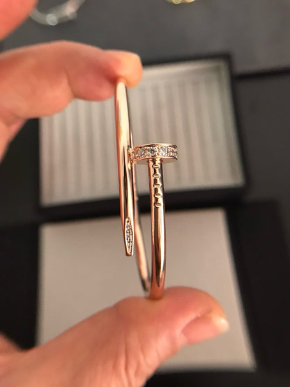 [AuraEcho Jewelry]JUSTE BRACELET 3.5MM DIAMONDS