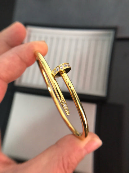 [AuraEcho Jewelry]JUSTE BRACELET 3.5MM DIAMONDS
