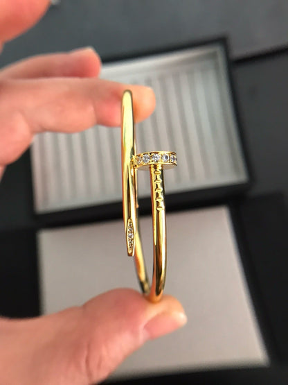 [AuraEcho Jewelry]JUSTE BRACELET 3.5MM DIAMONDS