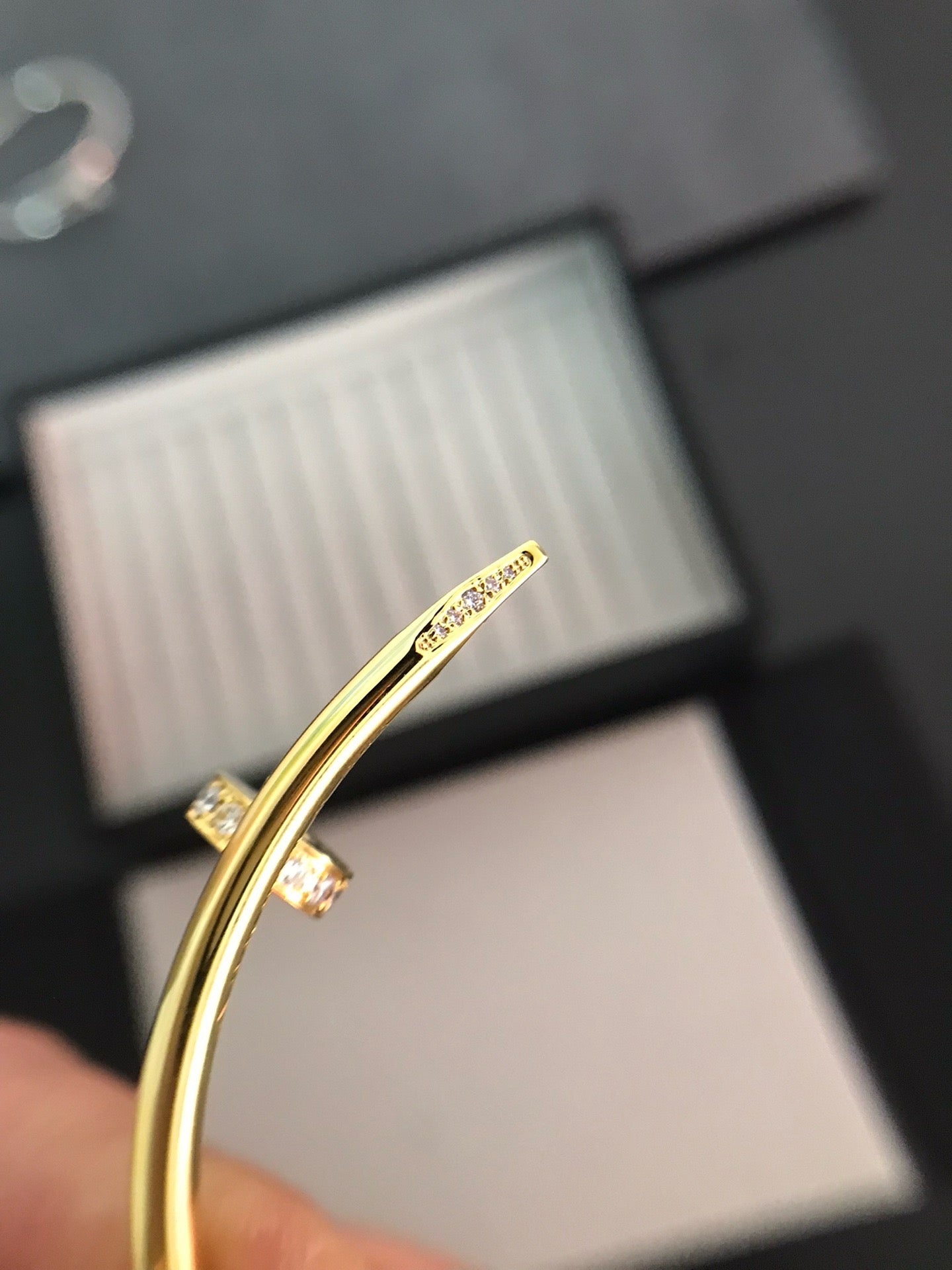 [AuraEcho Jewelry]JUSTE BRACELET 3.5MM DIAMONDS