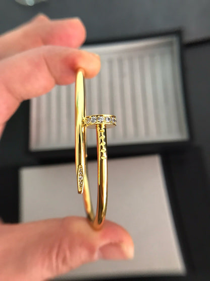 [AuraEcho Jewelry]JUSTE BRACELET 3.5MM DIAMONDS