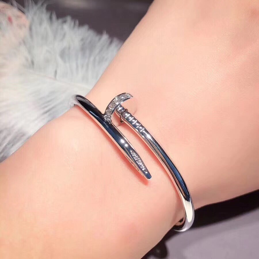 [AuraEcho Jewelry]JUSTE BRACELET 3.5MM DIAMONDS