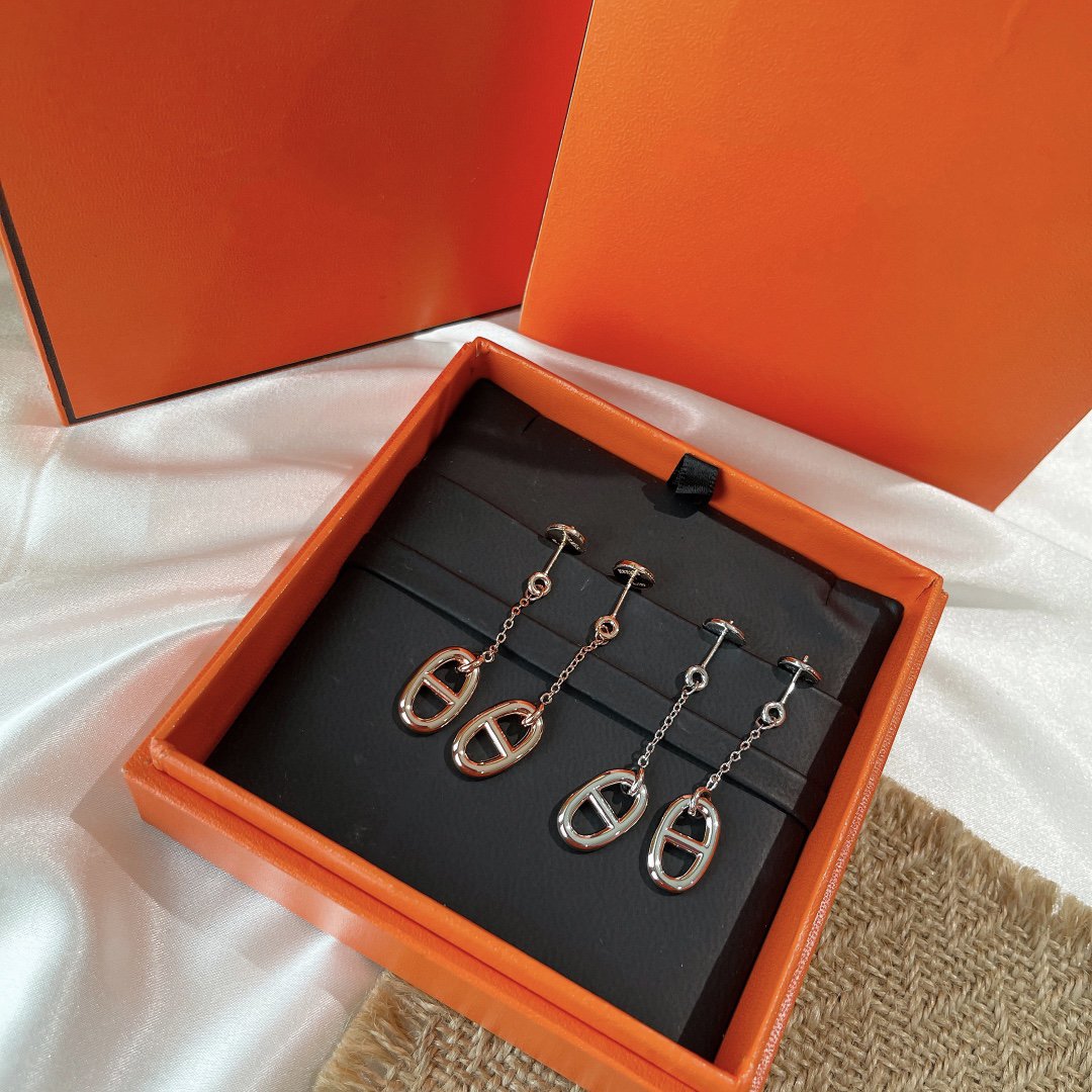 [AuraEcho Jewelry]CHAINE TASSEL EARRINGS