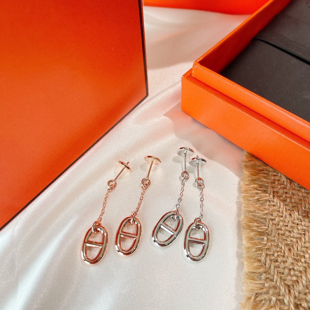 [AuraEcho Jewelry]CHAINE TASSEL EARRINGS