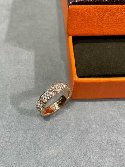 [AuraEcho Jewelry]KELLY PINK GOLD DIAMOND RING