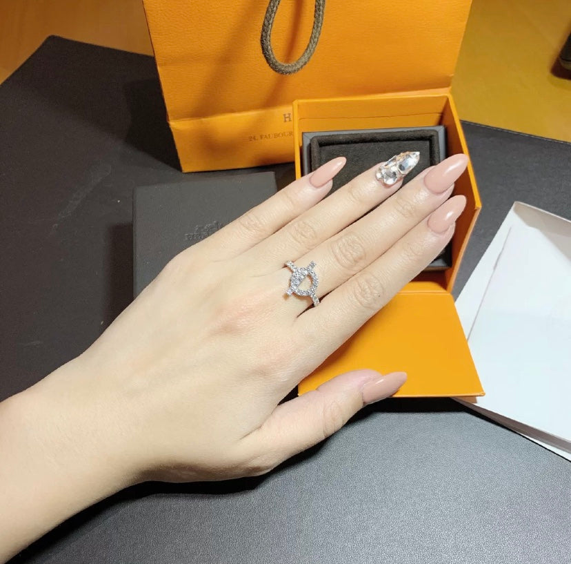 [AuraEcho Jewelry]ECHAPPEE RING SILVER DIAMOND