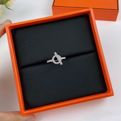 [AuraEcho Jewelry]ECHAPPEE RING SILVER DIAMOND