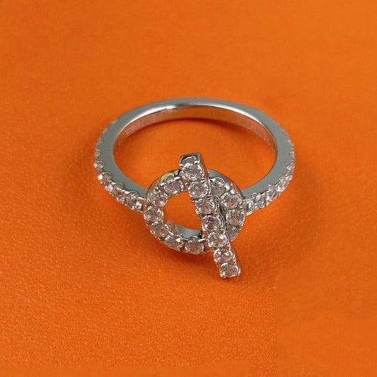 [AuraEcho Jewelry]ECHAPPEE RING SILVER DIAMOND