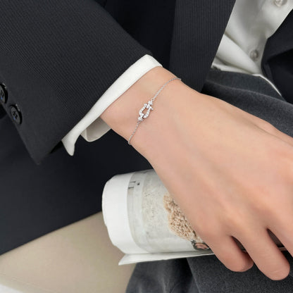 [AuraEcho Jewelry]FORCE 10 SMALL CHAIN BRACELET