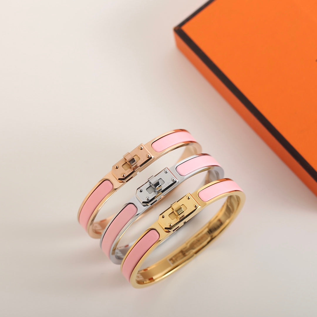 [AuraEcho Jewelry]HM KELLY PINK BRACELET