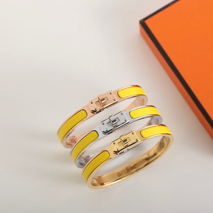 [AuraEcho Jewelry]HM KELLY YELLOW BRACELET