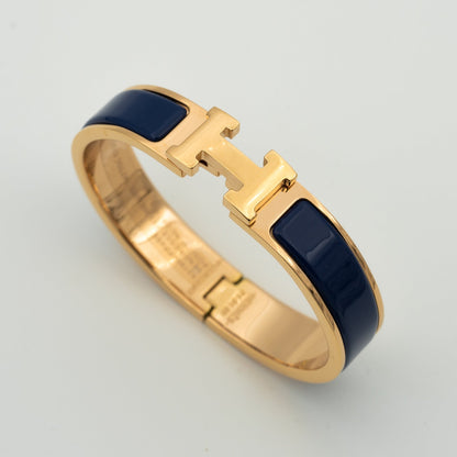 [AuraEcho Jewelry]H BLUE BRACELET