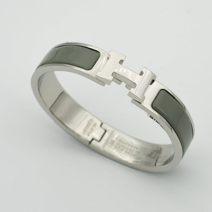 [AuraEcho Jewelry]H BRACELET BLUE GREEN 12MM