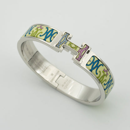 [AuraEcho Jewelry]H BRACELET BEIGE MULTICOLOR