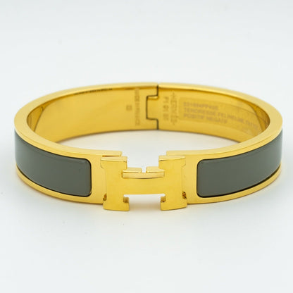 [AuraEcho Jewelry]H BRACELET BLUE GREEN 12MM