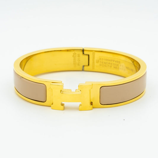 [AuraEcho Jewelry]H GREY BRACELET