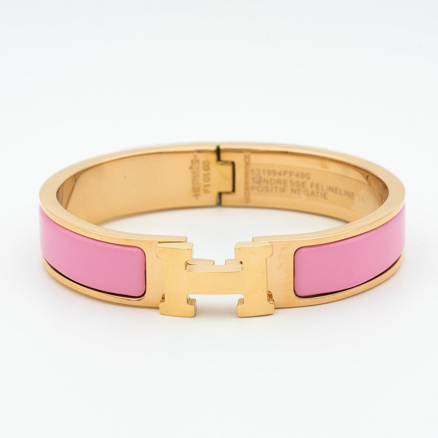 [AuraEcho Jewelry]H PINK BRACELET