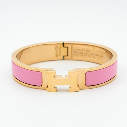 [AuraEcho Jewelry]H PINK BRACELET