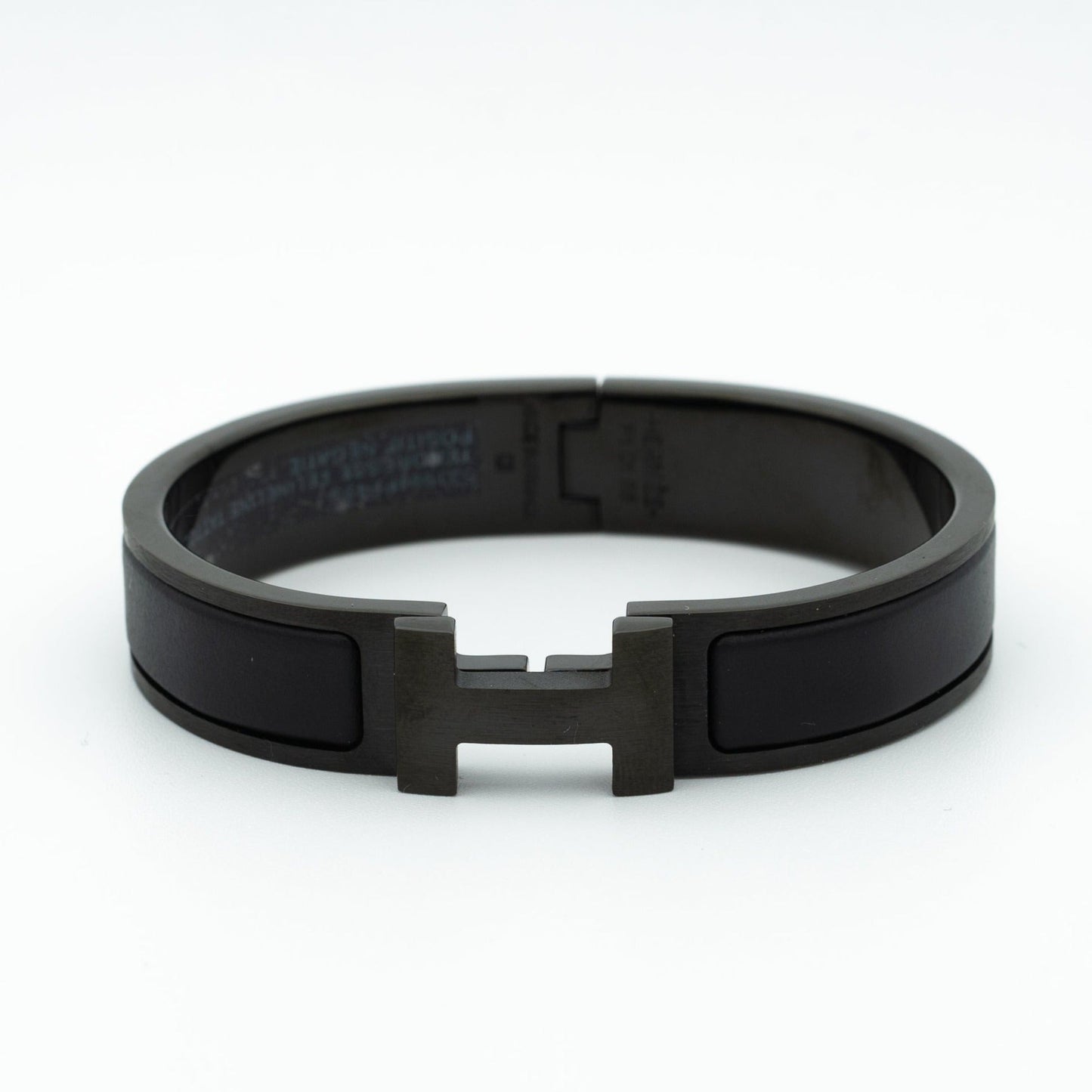 [AuraEcho Jewelry]H SO BLACK 12MM