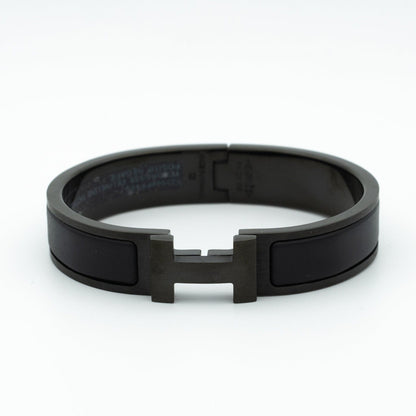 [AuraEcho Jewelry]H SO BLACK 12MM