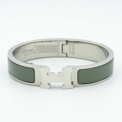 [AuraEcho Jewelry]H BRACELET BLUE GREEN 12MM