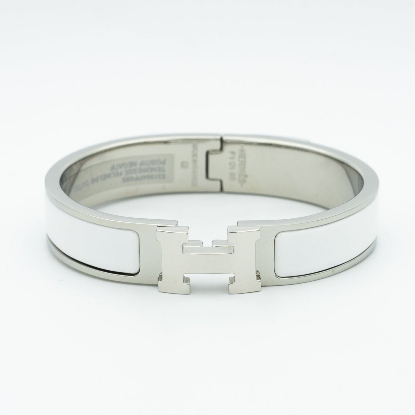 [AuraEcho Jewelry]H WHITE BRACELET