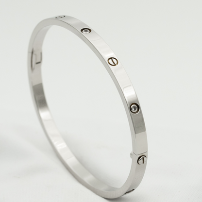 [AuraEcho Jewelry]LOVE BRACELET 3.65MM 6 DIAMONDS