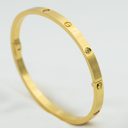 [AuraEcho Jewelry]LOVE BRACELET 3.65MM 6 DIAMONDS