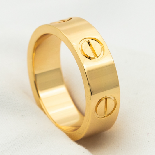 [AuraEcho Jewelry]LOVE RING 5.5MM NO DIAMOND