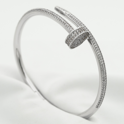 [AuraEcho Jewelry]JUSTE BRACELET 3.5MM ALL DIAMONDS