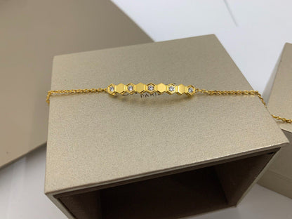 [AuraEcho Jewelry]BEE LOVE BRACELET DIAMOND