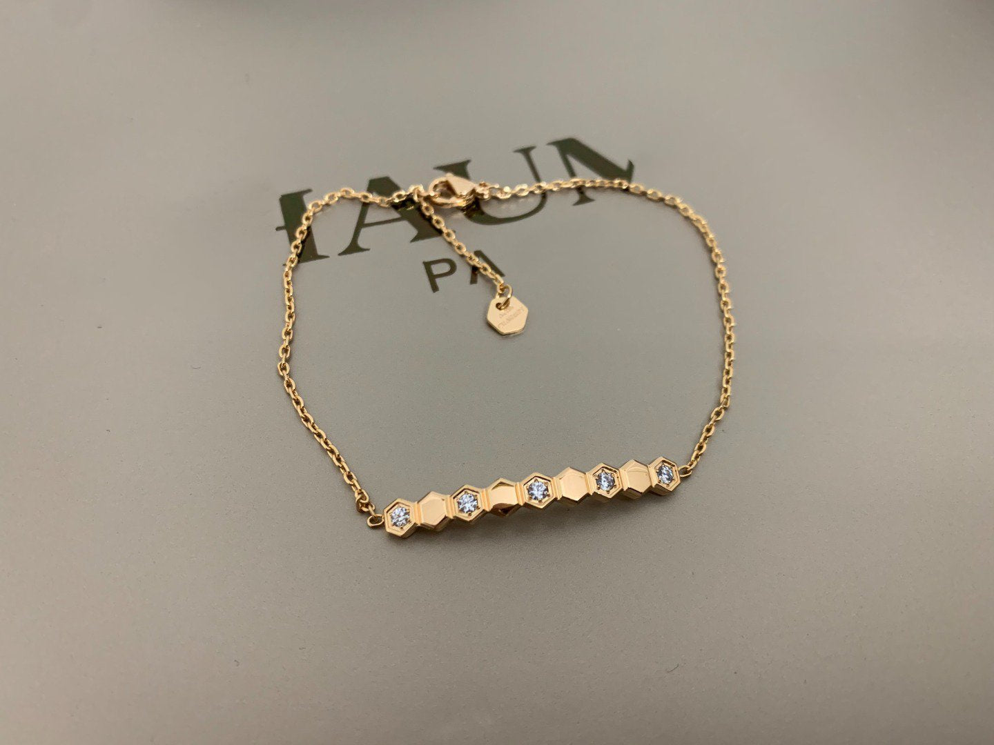 [AuraEcho Jewelry]BEE LOVE BRACELET DIAMOND