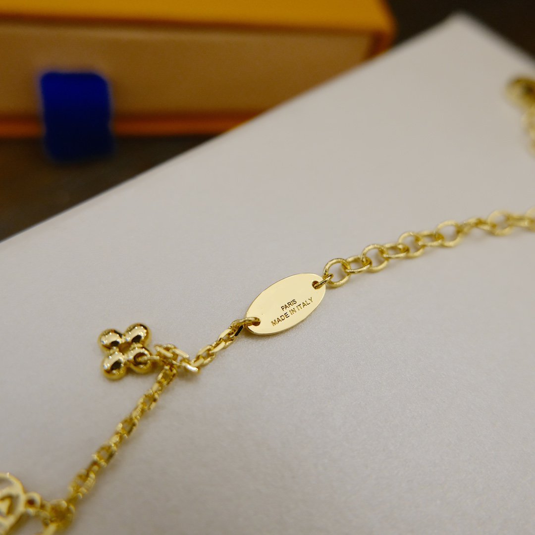 [AuraEcho Jewelry]BLOOMING SUPPLE NECKLACE BRASS