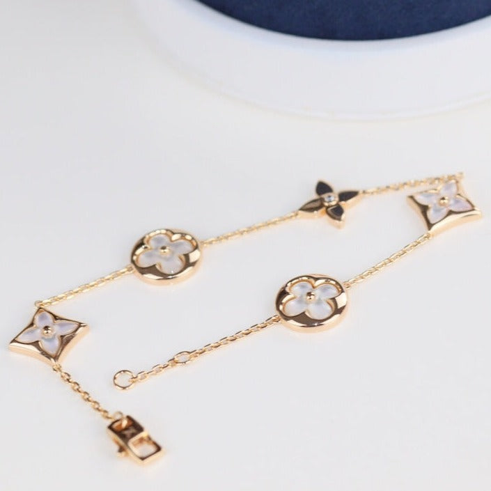 [AuraEcho Jewelry]LEAF CLOVER BRACELET