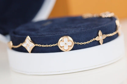 [AuraEcho Jewelry]LEAF CLOVER BRACELET
