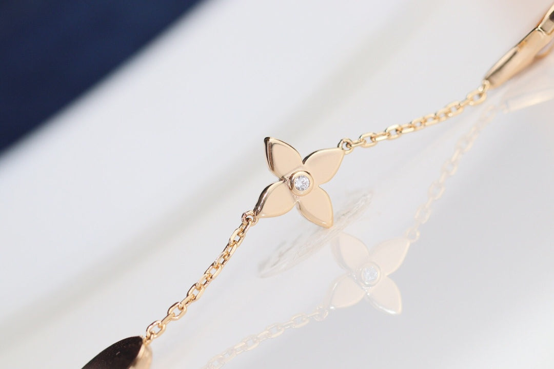 [AuraEcho Jewelry]LEAF CLOVER BRACELET
