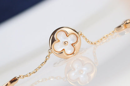 [AuraEcho Jewelry]LEAF CLOVER BRACELET
