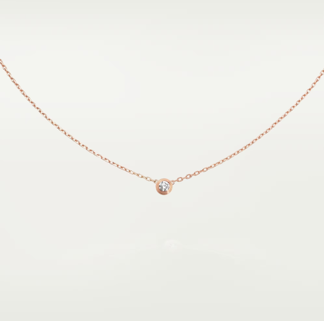 [AuraEcho Jewelry]DAMOUR DIAMOND NECKLACE
