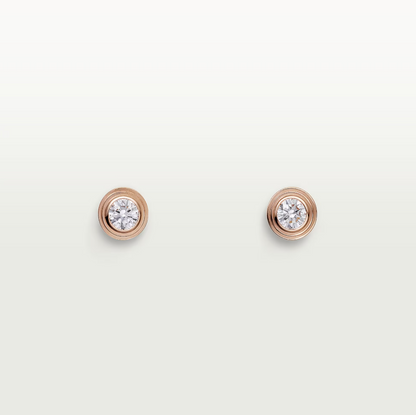 [AuraEcho Jewelry]DAMOUR DIAMOND EARRINGS