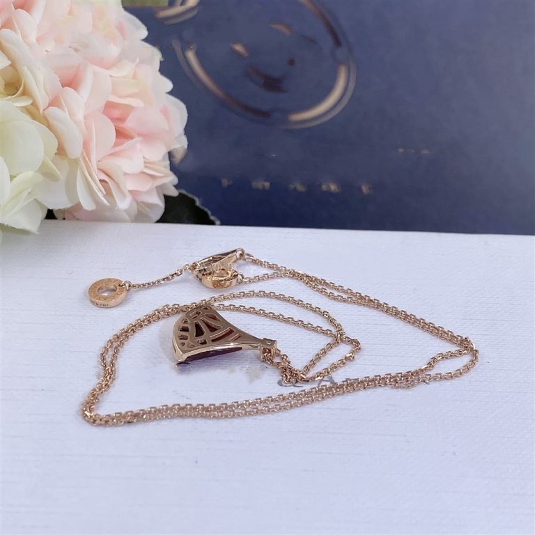 [AuraEcho Jewelry]DREAM NECKLACE CARNELIAN 1 DIAMOND