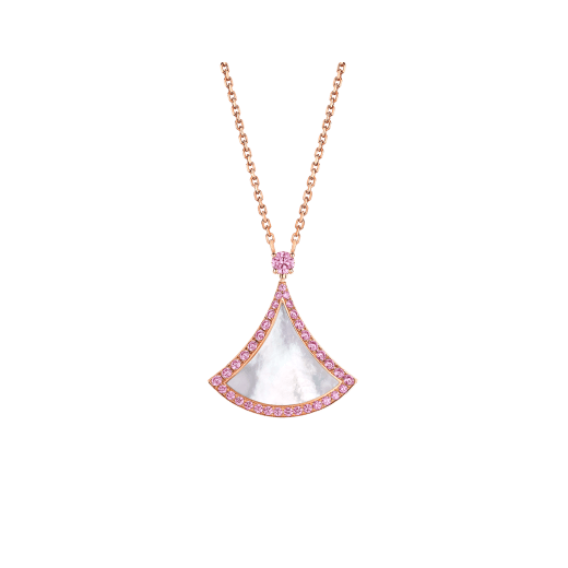 [AuraEcho Jewelry]DREAM NECKLACE MOP DIAMOND PINK
