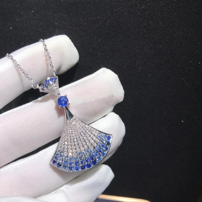 [AuraEcho Jewelry]DREAM NECKLACE AGATE SILVER DIAMOND