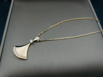 [AuraEcho Jewelry]DREAM NECKLACE PINK GOLD DIAMOND
