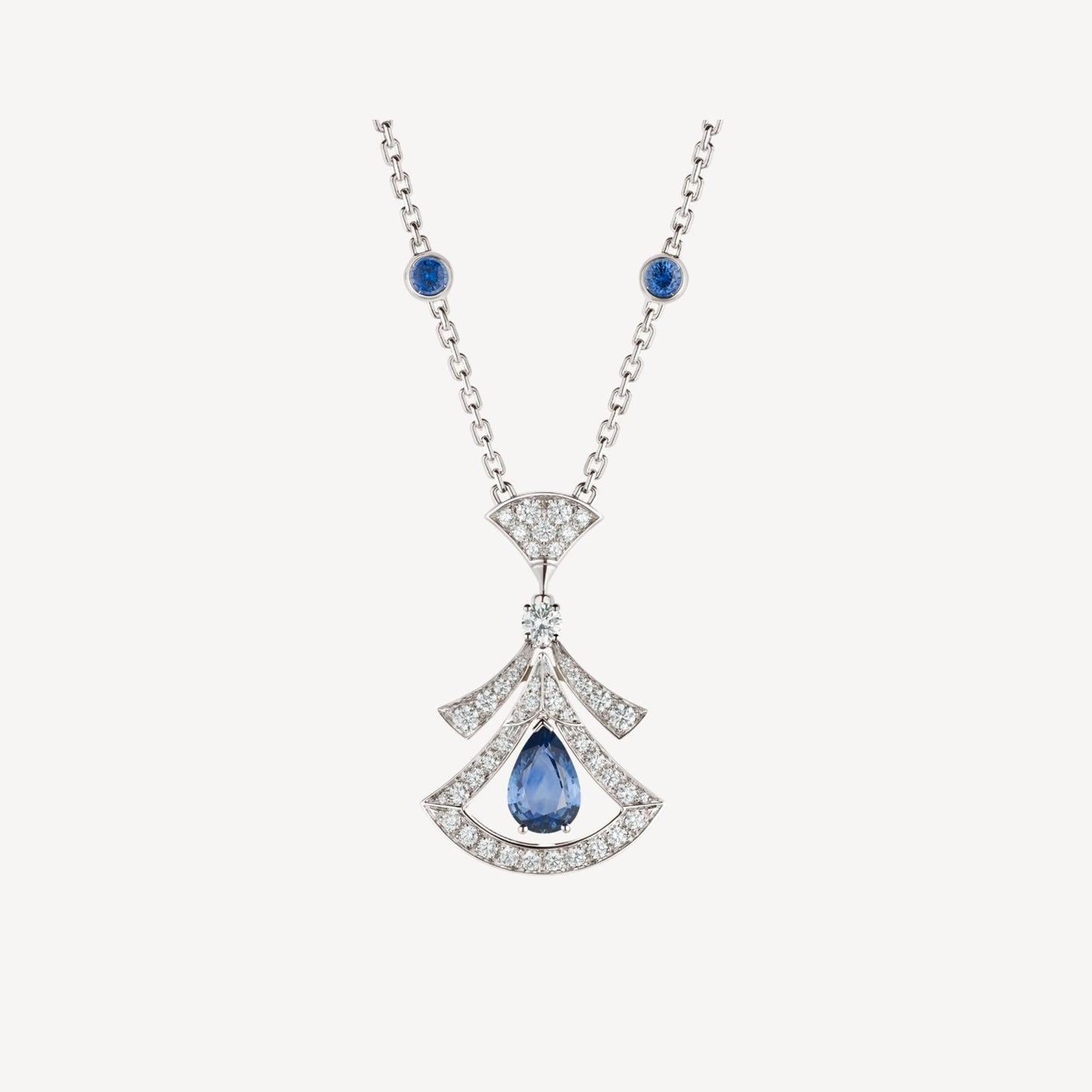 [AuraEcho Jewelry]DREAM NECKLACE AGATE DIAMOND SILVER