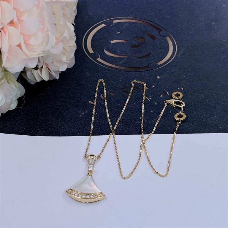 [AuraEcho Jewelry]DREAM NECKLACE MOP GOLD DIAMOND