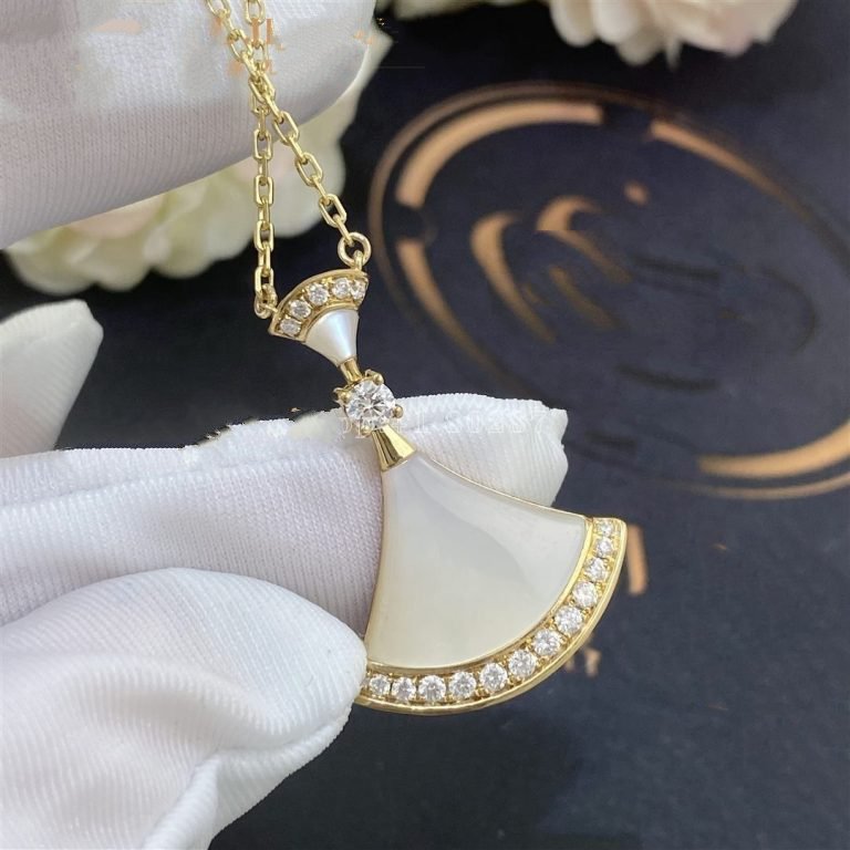 [AuraEcho Jewelry]DREAM NECKLACE MOP GOLD DIAMOND